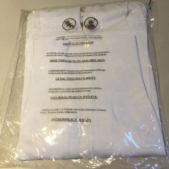 Yest Yana Ladies Cardigan Sweater White Button Front Various Sizes 6-16 - Picture 8 of 12